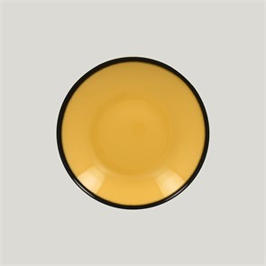 Тарелка-салатник RAK Porcelain LEA Yellow 26 см, высота 5 см, 1,2 л (желтый цвет) 9112