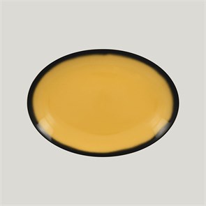 Блюдо овальное RAK Porcelain LEA Yellow 32 см (желтый цвет) 9114
