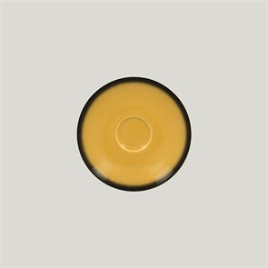 Блюдце RAK Porcelain LEA Yellow 17 см, для чашки 81223409 (желтый цвет) 9119