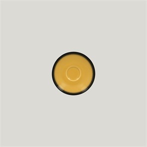 Блюдце RAK Porcelain LEA Yellow 13 см, для чашки 81223413 (желтый цвет) 9123