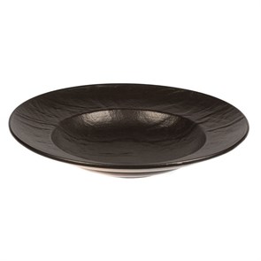 Тарелка для пасты/салата  Black Raw Stellar 28,5*5 см, P.L. Proff Cuisine 1281