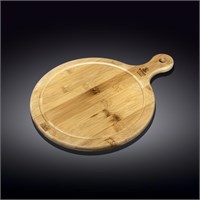 Доска сервировочная с ручкой круглая 21,5x15 см WL?771095/A 61078
