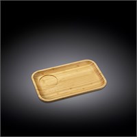 Блюдце прямоугольное 23x12,5 см WL?771124/A 61106