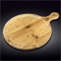 Доска сервировочная с ручкой круглая 52x40,5 см WL?771195/A 62385