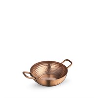 Мини-сковородка сервировочная глубокая круглая с ручками WL?554229/S 64198