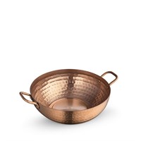 Мини-сковородка сервировочная глубокая круглая с ручками WL?554232/S 64201