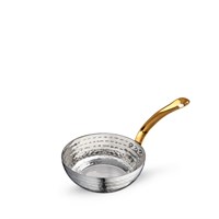 Мини-сковородка сервировочная глубокая круглая с ручкой WL?554136/S 64202