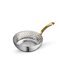 Мини-сковородка сервировочная глубокая круглая с ручкой WL?554138/S 64204