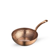 Мини-сковородка сервировочная глубокая круглая ручкой WL?554238/S 64208