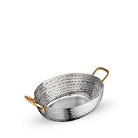 Мини-сковородка сервировочная глубокая овальная с ручками WL?554134/S 64211