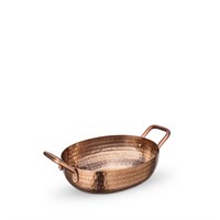 Мини-сковородка сервировочная глубокая овальная с ручками WL?554233/S 64213