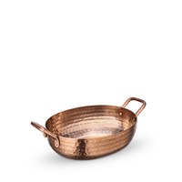 Мини-сковородка сервировочная глубокая овальная с ручками WL?554234/S 64214