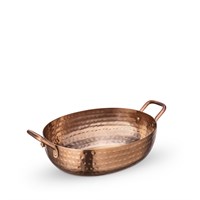 Мини-сковородка сервировочная глубокая овальная с ручками WL?554235/S 64215