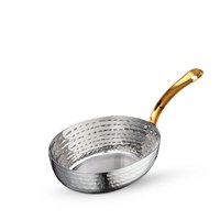 Мини-сковородка сервировочная глубокая овальная с ручкой WL?554141/S 64217