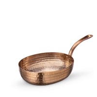 Мини-сковородка сервировочная глубокая овальная с ручкой WL?554242/S 64221