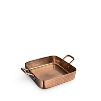 Мини-сковородка сервировочная квадратная с ручками WL?554209/S 64228