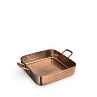 Мини-сковородка сервировочная квадратная с ручками WL?554210/S 64229