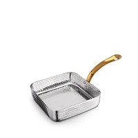Мини-сковородка сервировочная квадратная с ручкой WL?554123/S 64232