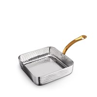 Мини-сковородка сервировочная квадратная с ручкой WL?554124/S 64233