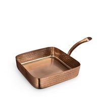 Мини-сковородка сервировочная квадратная с ручкой WL?554225/S 64238