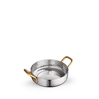Мини-сковородка сервировочная круглая с ручками WL?554101/S 64239