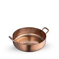 Мини-сковородка сервировочная круглая с ручками WL?554204/S 64246