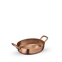 Мини-сковородка сервировочная овальная с ручками WL?554205/S 64258