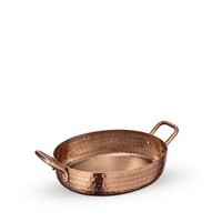 Мини-сковородка сервировочная овальная с ручками WL?554206/S 64259