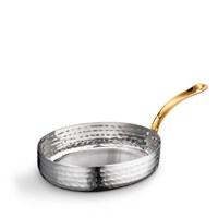 Мини-сковородка сервировочная овальная с ручкой WL?554121/S 64263