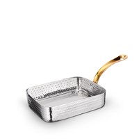 Мини-сковородка сервировочная прямоугольная с ручкой WL?554127/S 64273