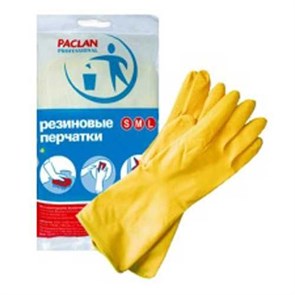Резиновые перчатки Professional Paclan, р-р M 9536