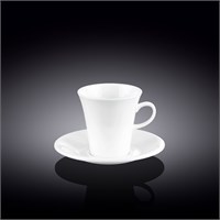 Чашка кофейная и блюдце 160 мл WL-993005/AB 65274