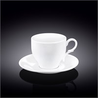 Чашка чайная и блюдце 220 мл WL-993009/1C 65291
