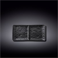 Блюдо прямоугольное 2-х секционное 27x13 см WL-661135/A 66303