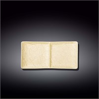 Блюдо прямоугольное 2-х секционное 27x13 см WL-661335/A 66338