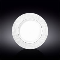 Тарелка обеденная с платиновыми линиями 25,5 см WL-880103104/A 67551