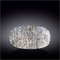 Блюдо суперэллипс 30.5x18 см WL-671744/A 67606