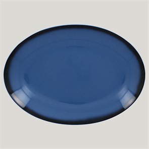 Блюдо овальное RAK Porcelain LEA Blue (синий цвет) 32 см 10116