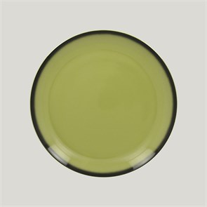 Тарелка круглая RAK Porcelain LEA Light green (зеленый цвет) 24 см 10121
