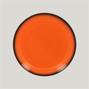 Тарелка круглая RAK Porcelain LEA Orange 24 см (оранжевый цвет) 10127