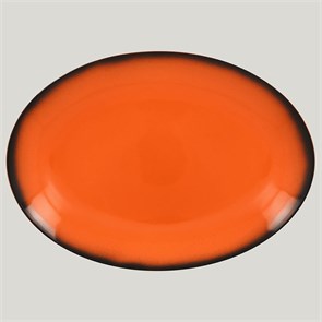 Блюдо овальное RAK Porcelain LEA Orange 32 см (оранжевый цвет) 10131