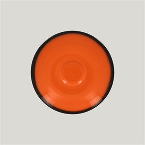Блюдце RAK Porcelain LEA Orange 17 см, к чашке 81223534 (оранжевый цвет) 10134