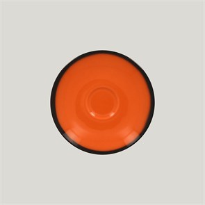 Блюдце RAK Porcelain LEA Orange 15 см, к чашке 81223536 (оранжевый цвет) 10136