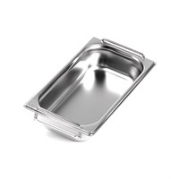 ГАСТРОЕМКОСТЬ 1/3х2,5'' 327х176х65 с ручками Luxstahl 68582