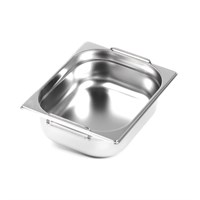 ГАСТРОЕМКОСТЬ 1/2х4'' 327х265х100 с ручками Luxstahl 68585