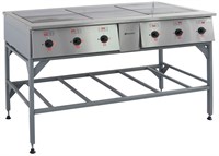 ПЛИТА ПЭ-0.72Н ТЭН-сталь. 6-ти конфорочная без жарочного шкафа 69070