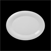 БЛЮДО овальное с полями 10''х8'' 250х200мм Sam&Squito Classic" [JX73-А001-02]" 69353