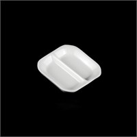 БЛЮДЦЕ для соуса двойное 3 80мм "Chan Wave Quadro" [ivory LQ-Q093]" 69375