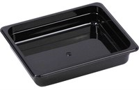 Гастроемкость из поликарбоната GN 1/2 327х265х65 мм черная [JW-P122B] 69493