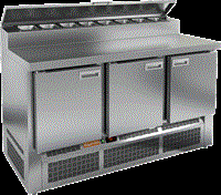 Стол охлаждаемый для пиццы HICOLD PZE2-111/GN (1/6H) 69585